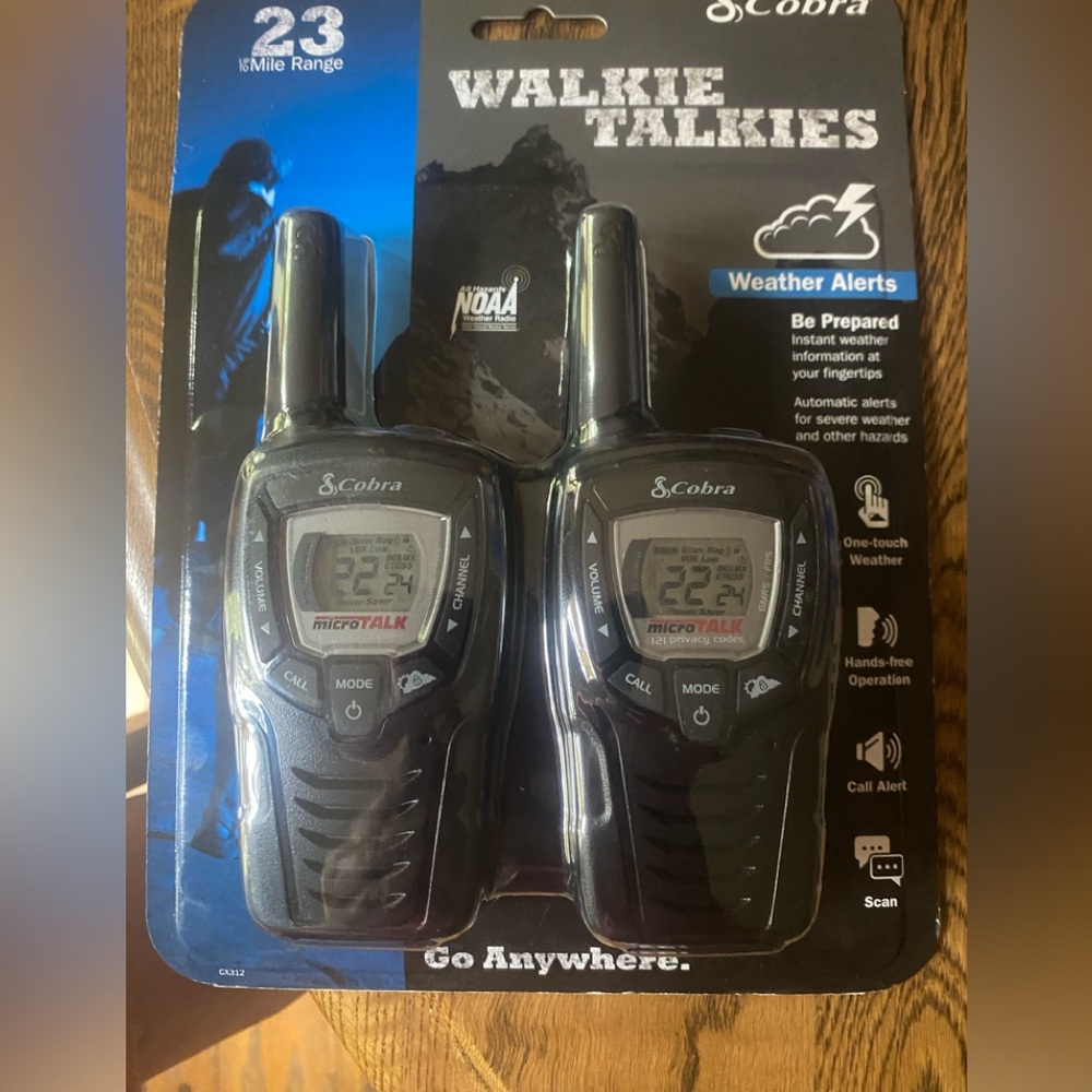 Nib Cobra Walkie Talkies